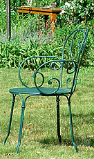 1884 "Court Yard"  chair, click to see more information
